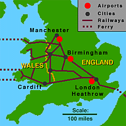 Image of travel map
