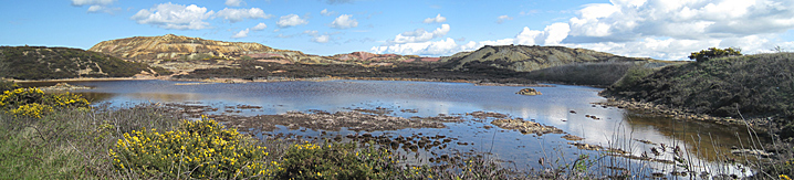 Parys Mountain copper mine, Anglesey, North Wales