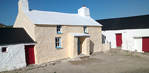 Photo of a typical Pembrokeshire cottage