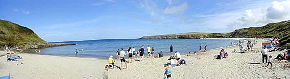 Whistling Sands on the Lleyn Peninsula