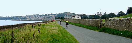 Menai Strait south of Caernarfon