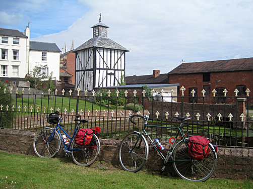 Dovecot in farmyard at King's Pyon