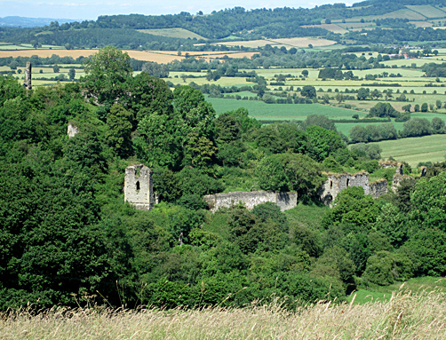 Wigmore Castle, Herefordshire