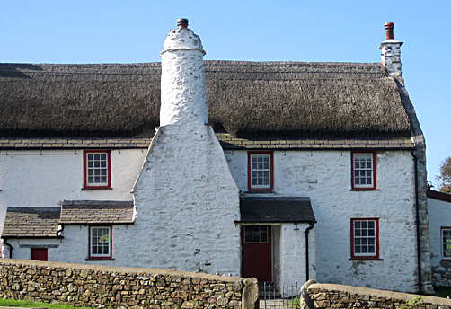 Pembrokeshire Flemish round chimney