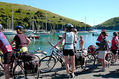 Solva harbour in the Pembrokeshire Coast National Park
